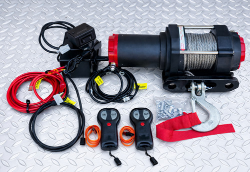 Updated electric winch 12v - updated,