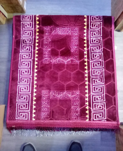 Burgundy geometric pattern - burgundy,