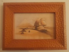 Sphinx and Pyramid Framed