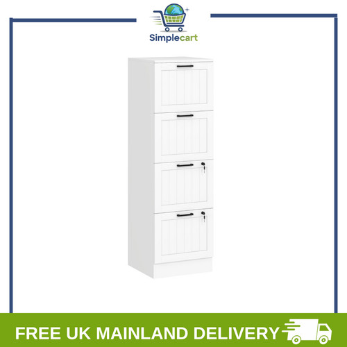 Drawer file cabinet with - 4,