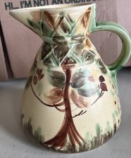 Roskyl British Vintage Art Deco Pottery Jug