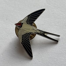 RSPB Metal Badge. Swallow. 