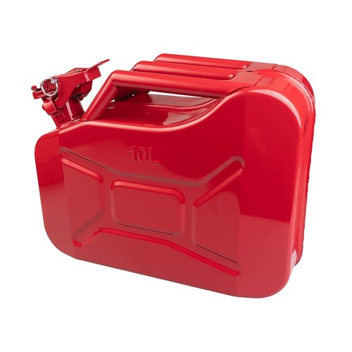 10l red metal jerry - 10l, fuel