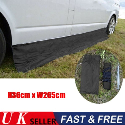 Large awning skirt draught - skirt, &