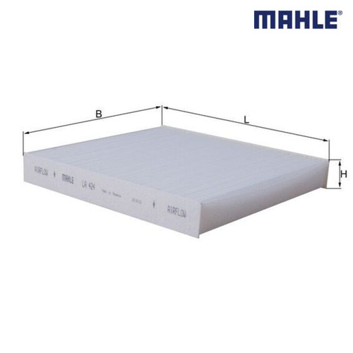Filter cabin air mahle - filter,, la424