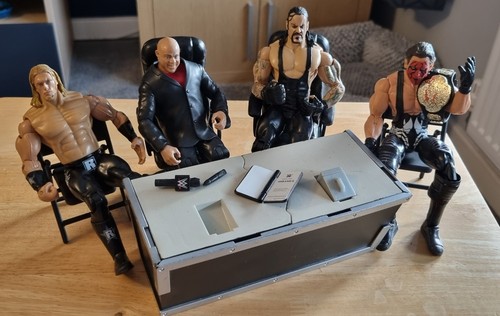 Wwe mattel jakks announcers - wwe, mattel/jakks