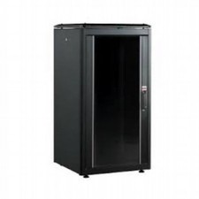 Lande DYNAmic 16U 19" Cabinet 600x600mm 1 Brushed Cable Entry to Rear Door