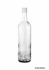 750ml Clear Glass Wine Bottles
