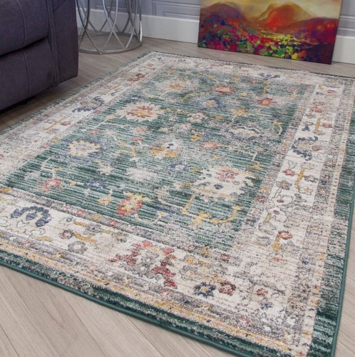 Green vintage style - style, rugs