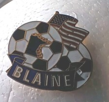 Blaine U S A Enamel Soccer
