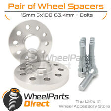 Wheel Spacers (2) & Bolts 15mm