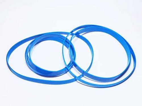 Polyurethane rubber tire for