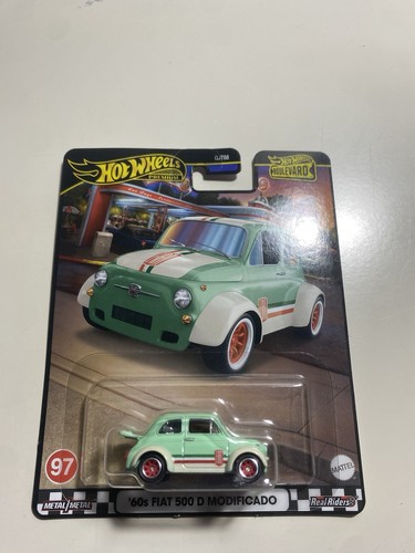 Hot wheels fiat 500d - fiat,