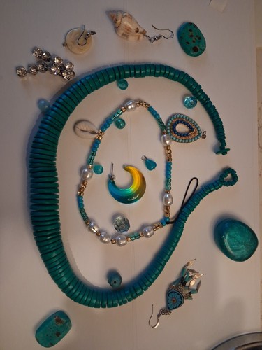Vintage costume jewelry job - costume,