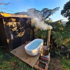 Stainless Steel Stove - Wood Fired Hot Tub bath jacuzzi heater - Phola Outdoors 
