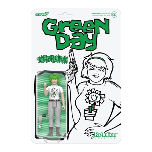 Super7 green day reaction - green,