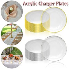 Charger Plates Acrylic 33cm