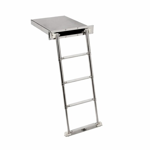 Foldaway telescopic ladder - telescopic,