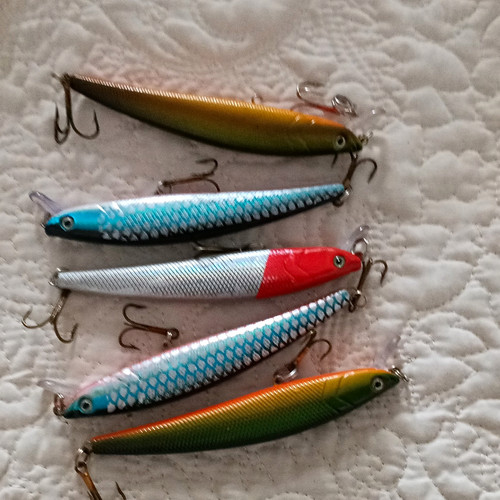 Pack minnow fishing lures - 8-pack,