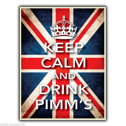 Keep calm and drink pimm - and,