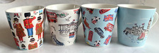 Cath Kidston London Scenes Mug Tower Bridge Buckingham Palace Beefeaters