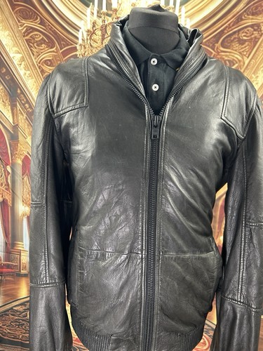 All saints leather jacket - saints,