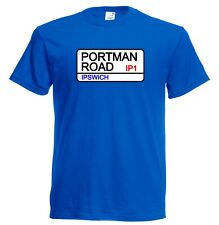 Ipswich Town FC Portman Road Street Sign Football Club T-Shirt Unisex Adult