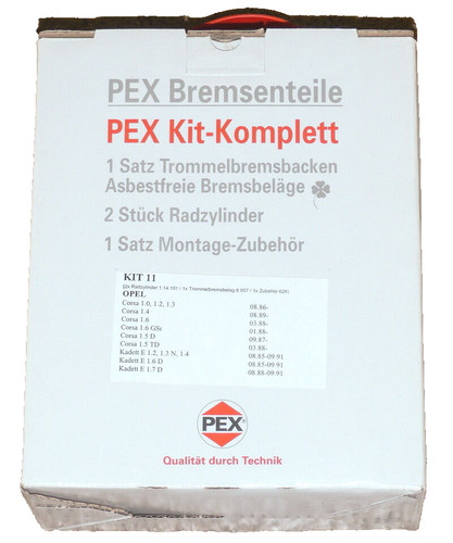 Pex kit opel corsa kadett - pex, 11