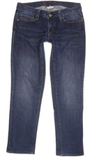 Levi's 521 Women Blue Straight Slim Stretch Jeans W30 L28 (96690)