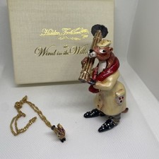 Arora design Hidden Treasures Wind in the Willows Weasel Trinket Box & necklace 