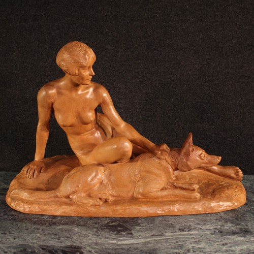 French art deco sculpture - art,