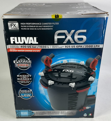New fluval fx6 - new, high