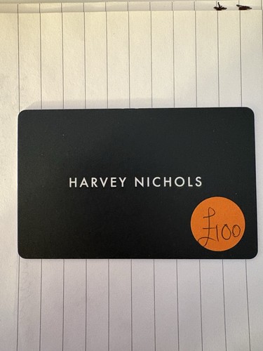 Harvey nichols gift card - harvey,