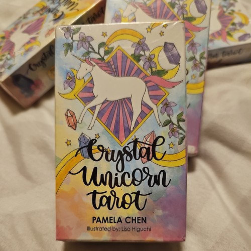 Crystal unicorn tarot deck - crystal,
