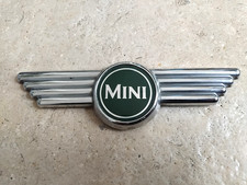 CLASSIC MINI COOPER S GENUINE ROVER SPORTSPACK BONNET BOOT BADGE RARE MPI 1275
