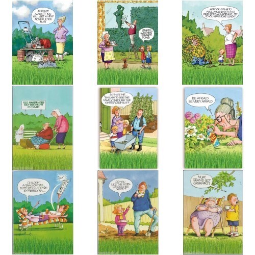 Funny gardening garden card - funny,