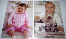 LOT of 2 SIRDAR ARAN Knitting