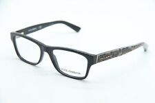 NEW DOLCE & GABBANA DG 3208 2525 BLACK AUTHENTIC EYEGLASSES 52-17