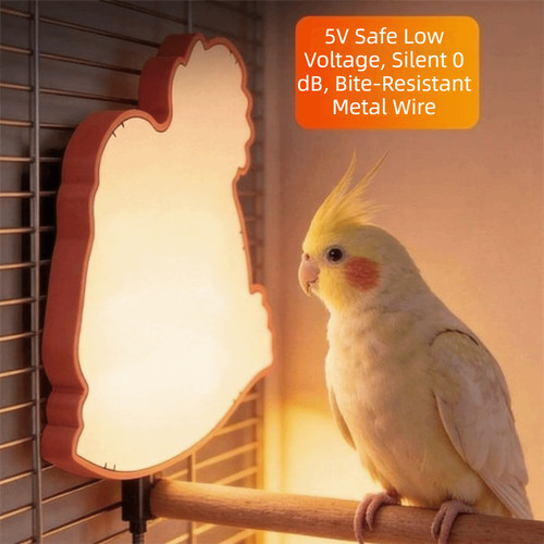 Quiet heater parrot heating - quiet,
