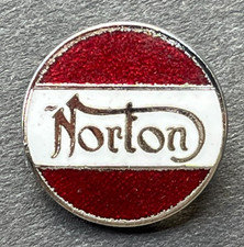 MOTORCYCLE Pin Badge NORTON
