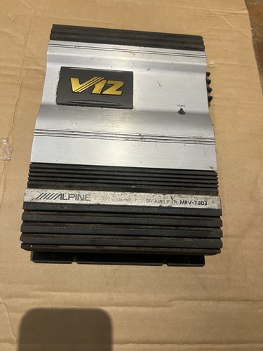 Alpine v12 amp - v12, channel