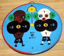 Vintage Unusual Dart Board -
