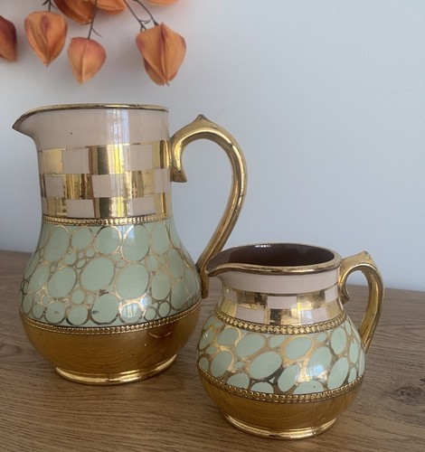 Vintage sadler pottery gold - vintage,