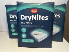 Huggies DryNites Bed Mats 3 Packs x 7 (21)