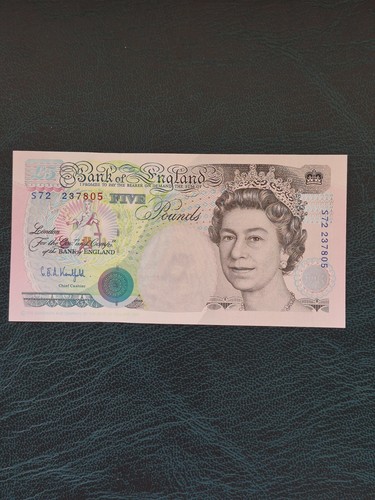 Five pound note bank - five,