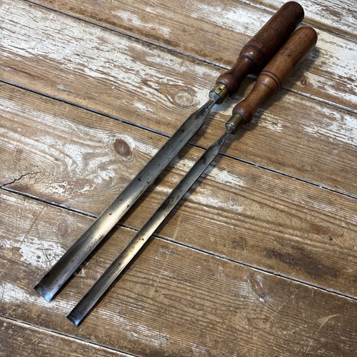 Vintage sorby paring gouges - 2,
