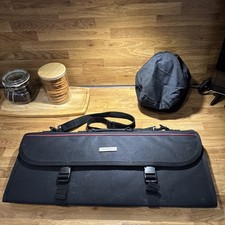 Chef Works Knife Roll Carry Bag 17 Knife slots Storage Case Kitchen catering Bag