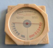 Butterscotch Bakelite ADVERTISING THERMOMETER  1930s-40s ART DECO EQUIPMENT PA