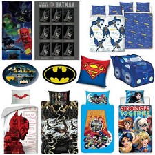DC Comics Superheroes - Duvet Cover Sets | Towels | Cushions | Rugs & More