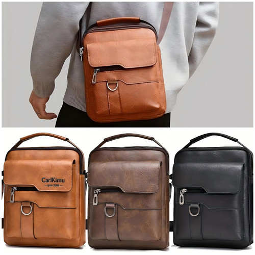 Men leather cross body - men's,